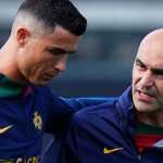 Cristiano Ronaldo dan Roberto Martinez pelatih timnas Portugal