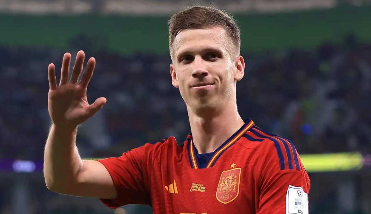 Dani Olmo target transfer Barcelona dan Manchester City