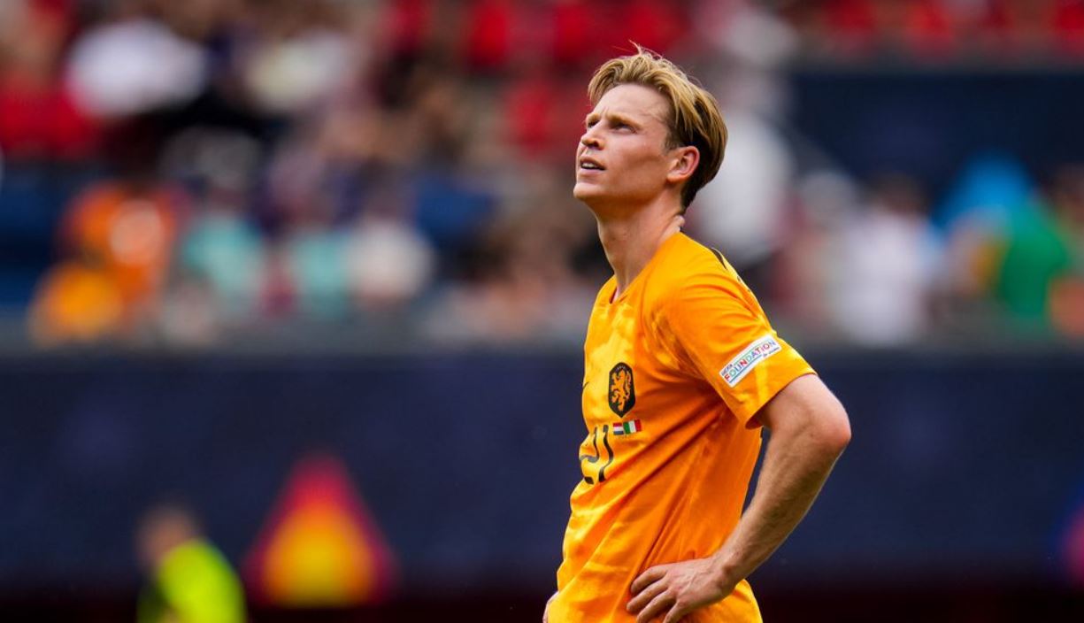 Frenkie De Jong pemain timnas Belanda