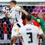 Pertandingan Antara Jerman vs Denmark Dihentikan, VAR Batalkan Gol Schlotterbeck Nico Schlotterbeck saat mencetak gol di laga Jerman vs Denmark