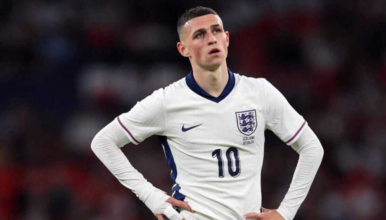 Phil Foden pemain Timnas Inggris di Euro 2024