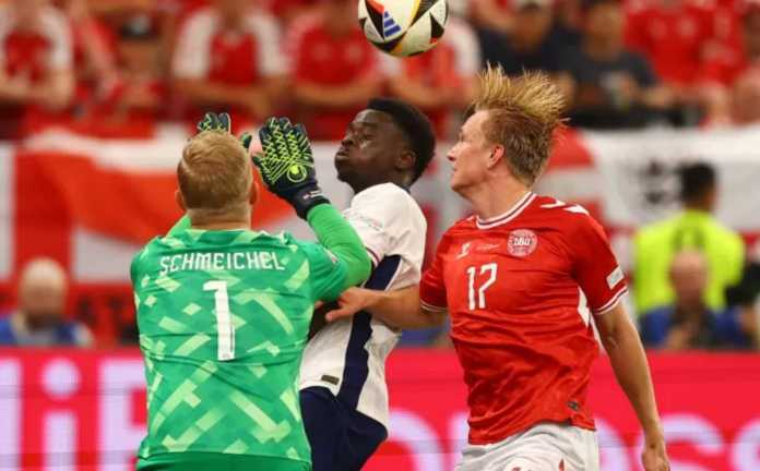 Rapor pemain timnas Inggris saat melawan Denmark di Euro 2024