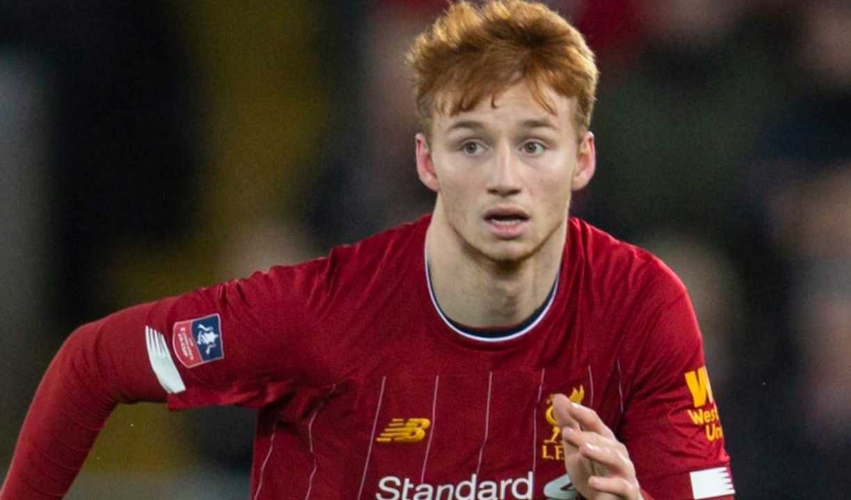 Sepp van den Berg pemain Liverpool