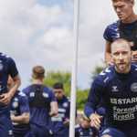Timnas Denmark bersiap hadapi Inggris di matchday kedua Euro 2024