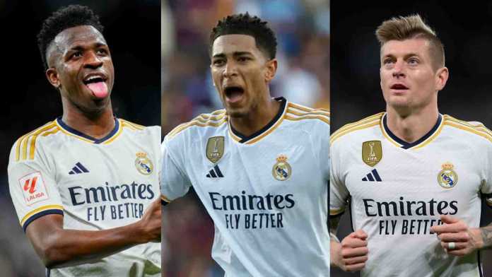 Trio Real Madrid di Final Liga Champions 2024