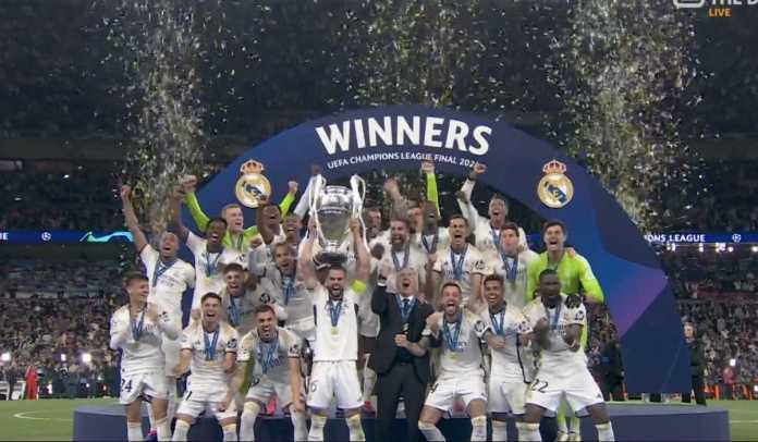 Real Madrid rayakan gelar Liga Champions
