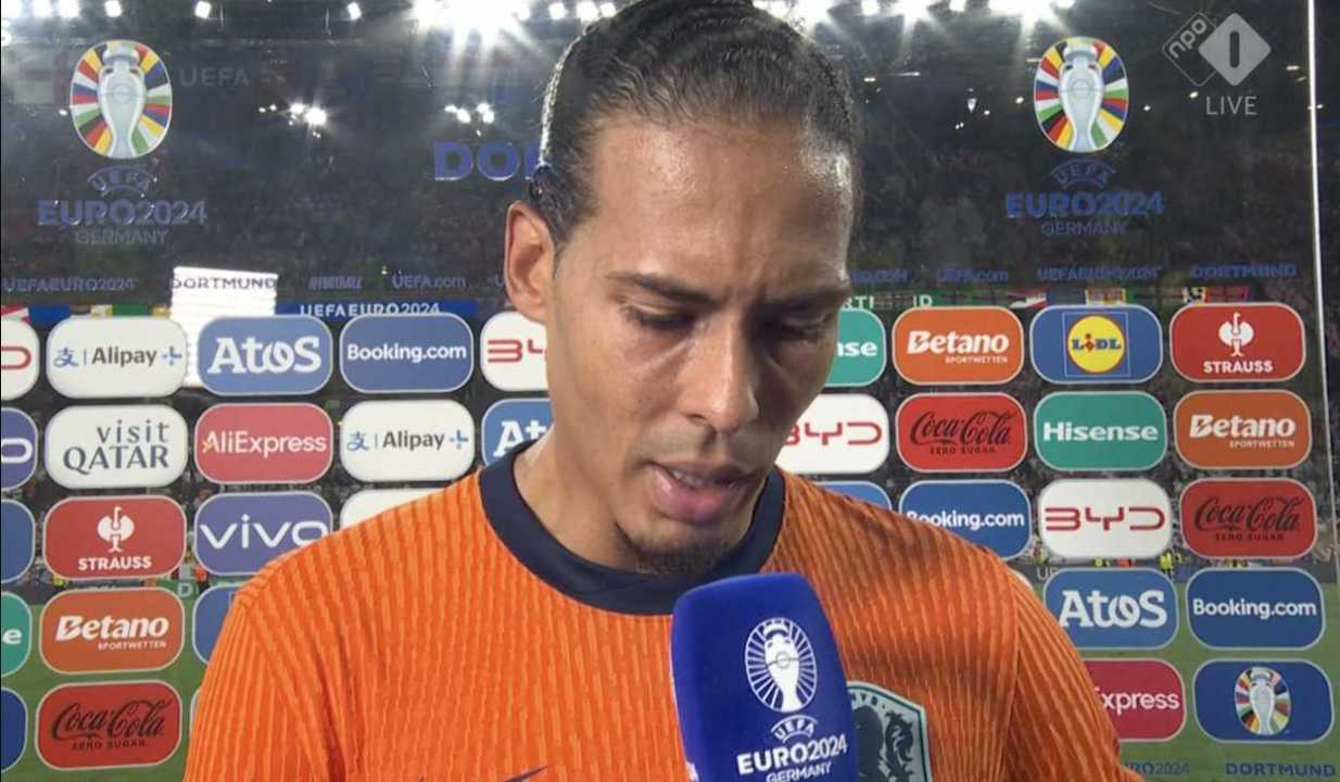 Virgil van Dijk Kecam Reaksi Wasit Setelah Kekalahan Belanda di Semifinal Euro 2024