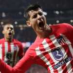 Alvaro Morata pemain Atletico Madrid