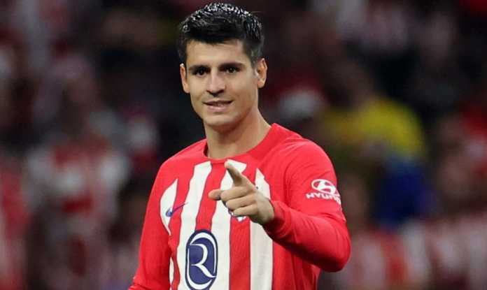 Alvaro Morata pemain Atletico Madrid segera bergabung dengan AC Milan