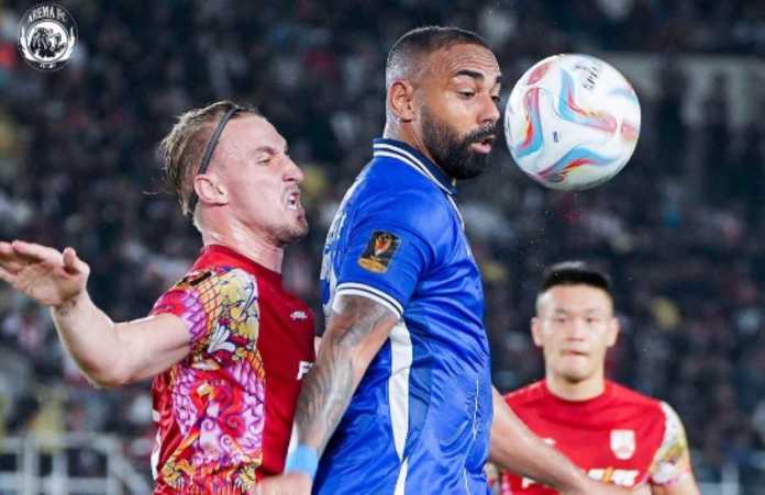 Arema Fc saat kalahkan Persis Solo di semifinal Piala Presiden 2024