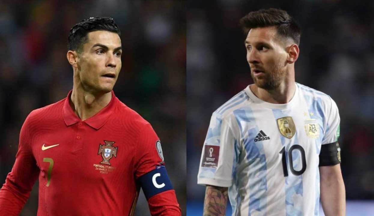 Cristiano Ronaldo dan Lionel Messi