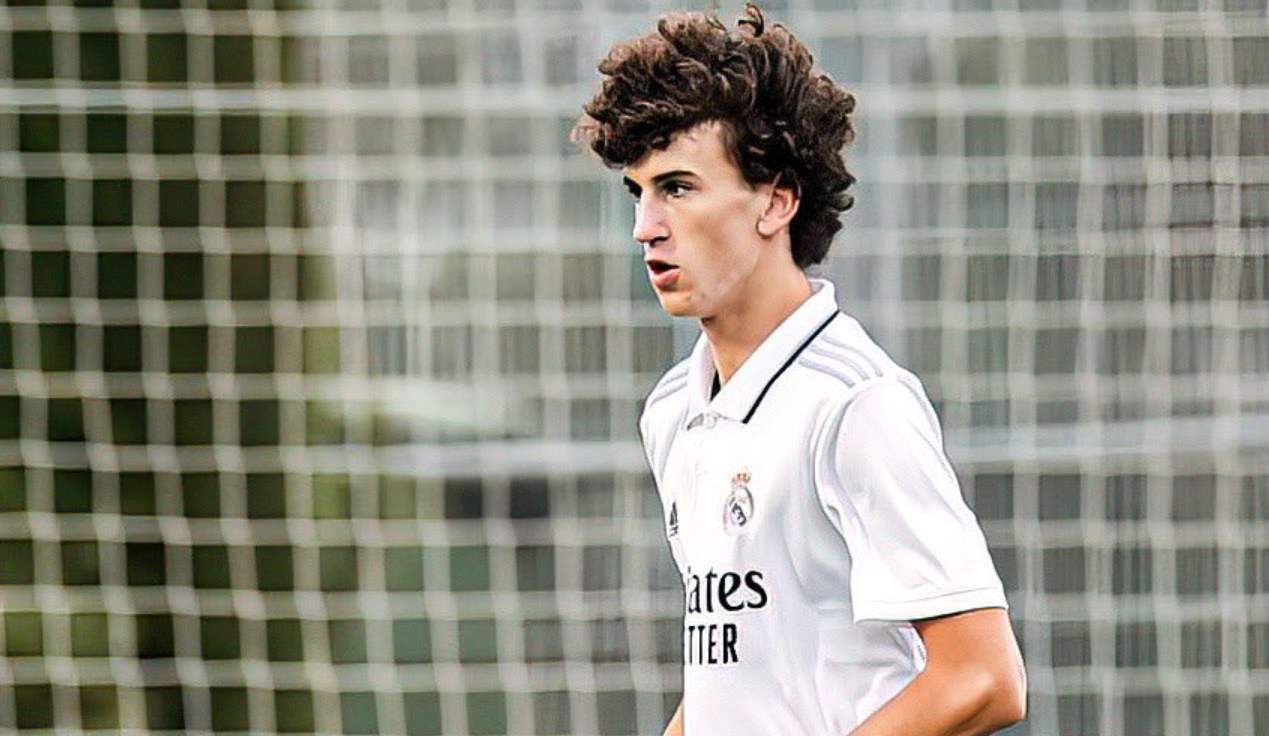 Jacobo Ramon pemain akademi Real Madrid