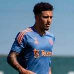 Jadon Sancho pemain Manchester United kembali berlatih bersama skuat utama