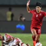 Kei Hirose dalam laga Borneo FC vs Persis Solo di Piala Presiden 2024