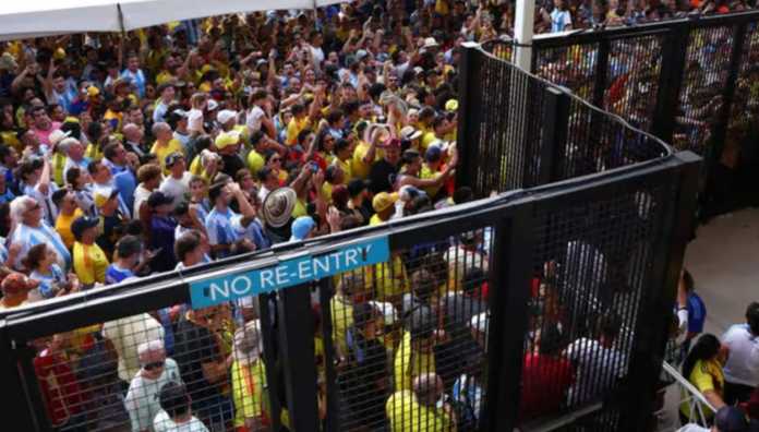 Kekacauan di luar stadion jelang final Copa America 2024 antara Argentina vs Kolombia