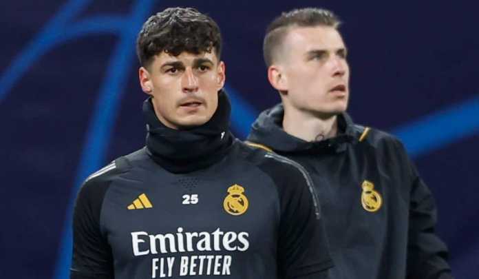 Kiper Kepa Arrizabalaga dan Andriy Lunin