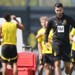 Nuri Sahin bersama skuad Borussia Dortmund dalam tur pramusim ke Asia