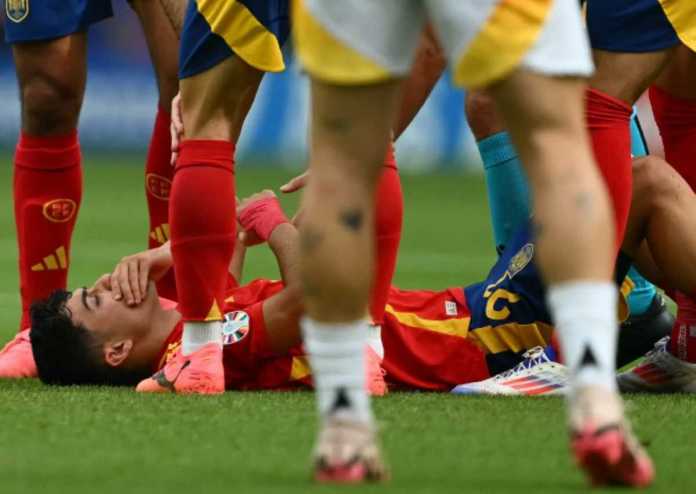 Pedri Saat Cedera di Laga Jerman vs Spanyol