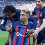 Raphinha pemain Barcelona target transfer Newcastle United