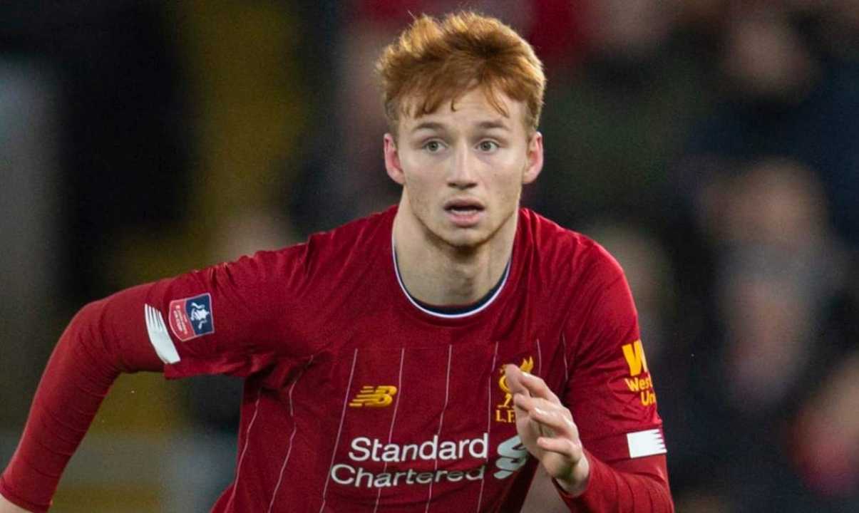 Sepp van den Berg pemain Liverpool