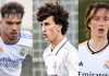 Tiga pemain akademi Real Madrid