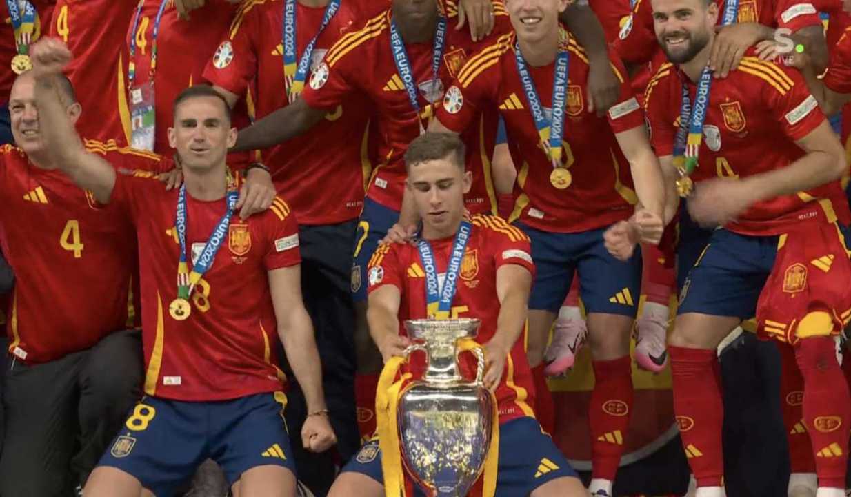 Spanyol Rayakan Gelar Juara Euro 2024