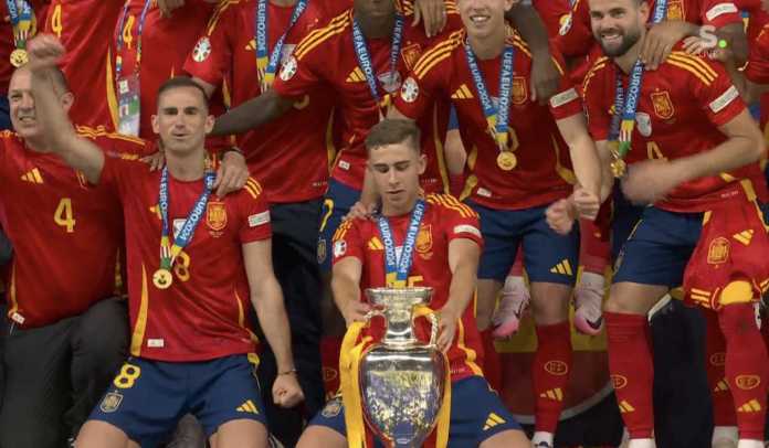 Spanyol Rayakan Gelar Juara Euro 2024