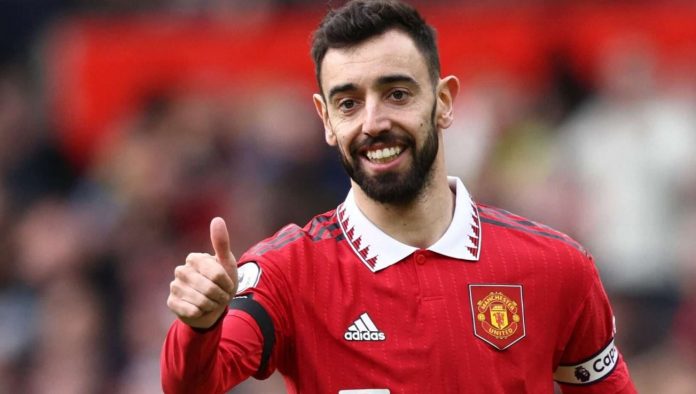 Bruno Fernandes pemain Manchester United