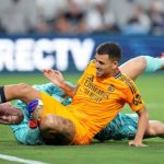 Dani Ceballos di Laga Real Madrid vs Chelsea