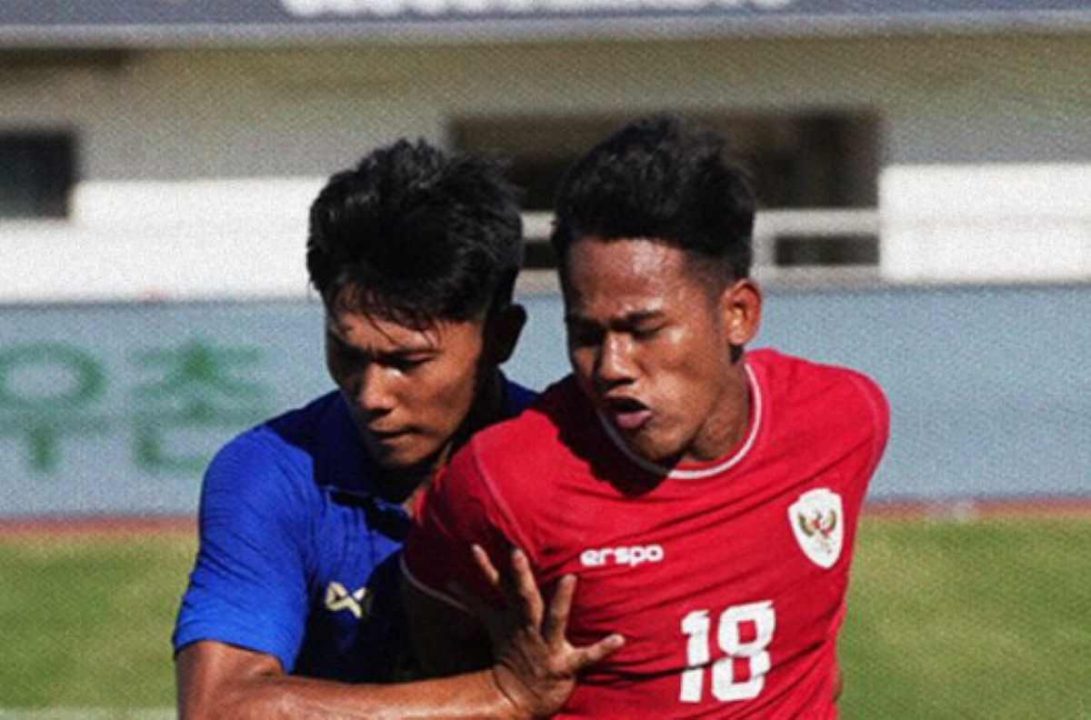 Duel Indonesia U20 vs Thailand