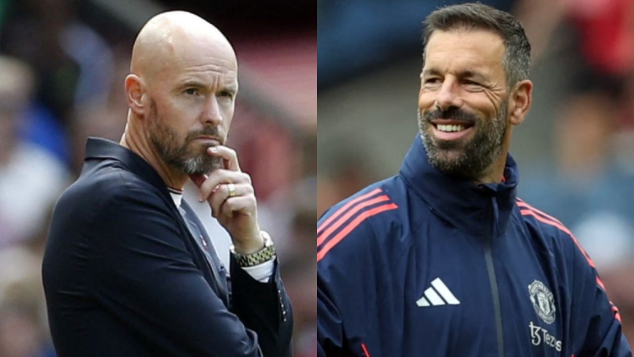 Erik Ten Hag dan Ruud Van Nistelrooy Manchester United