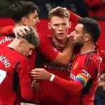 Gelandang Manchester United Scott McTominay