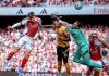 Gol Kai Havertz di pertandingan Liga Inggris antara Arsenal vs Wolves 17 Agustus 2024