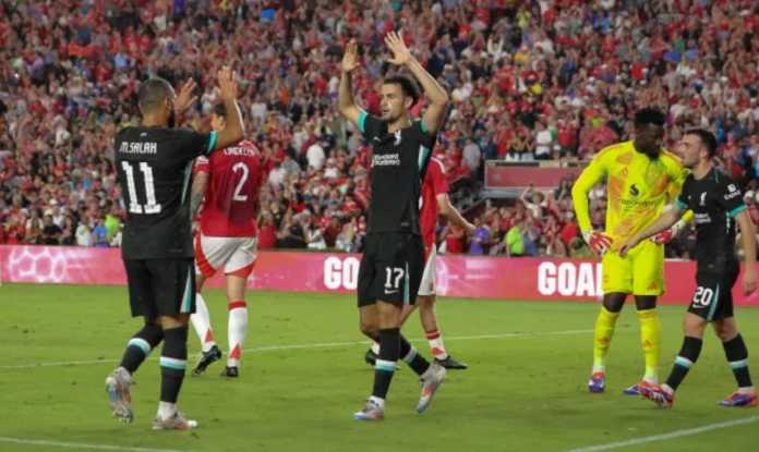 Hasil Manchester United vs Liverpool di laga pramusim