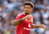 Jadon Sancho pemain Manchester United incaran Juventus