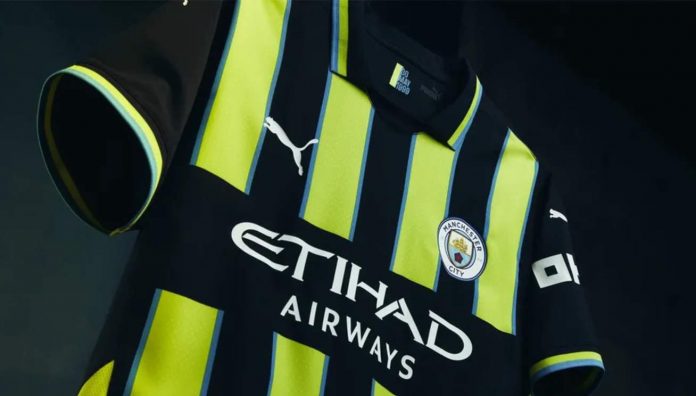 Jersey tandang baru Manchester City untuk musim 2024-2025