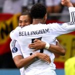 Jude Bellingham dan Kylian Mbappe pemain Real Madrid