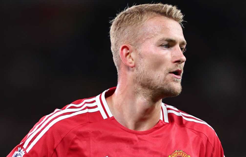 Matthijs de Ligt saat jalani debut di Manchester United