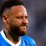 Neymar dalam sebuah pertandingan bersama Al-Hilal