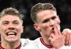 Scott McTominay didekati Everton