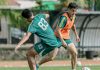 Sesi Latihan Persebaya Surabaya Jelang Menjamu PSS Sleman