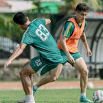 Sesi Latihan Persebaya Surabaya Jelang Menjamu PSS Sleman