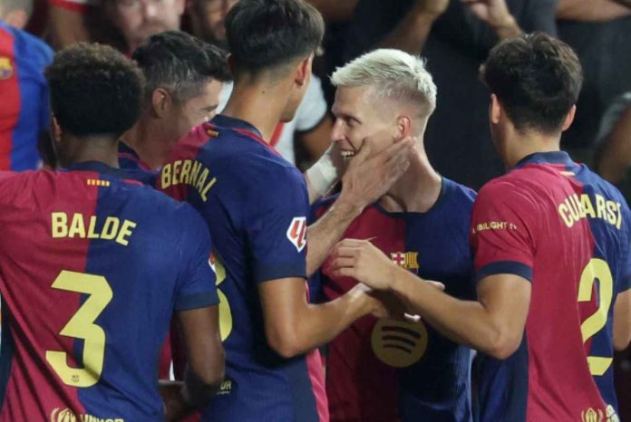 Skuad Barcelona Saat Menang di Kandang Rayo Vallecano