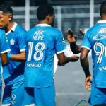 Skuad PSBS Biak dalam sebuah laga