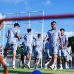 Skuad Persib Bandung dalam sebuah sesi latihan