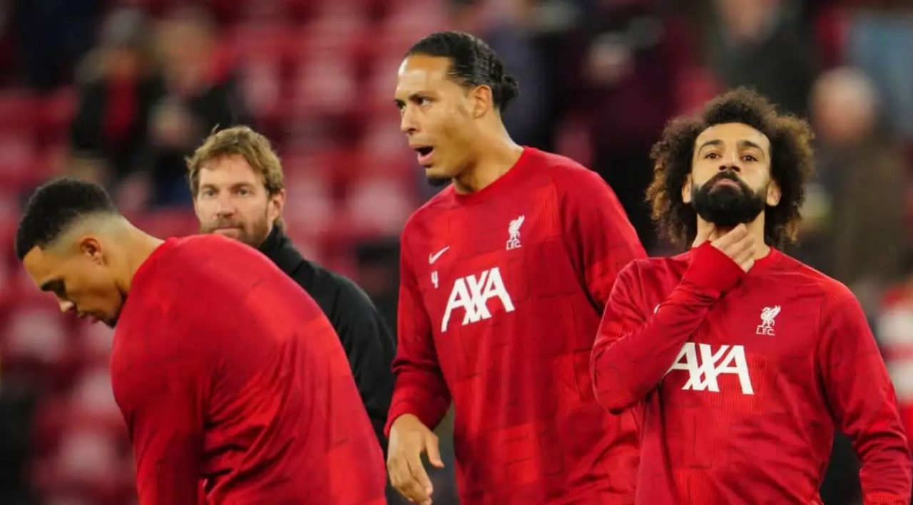 Tiga bintang Liverpool - Trent Alexander-Arnold, Virgil Van Dijk dan Mohamed Salah