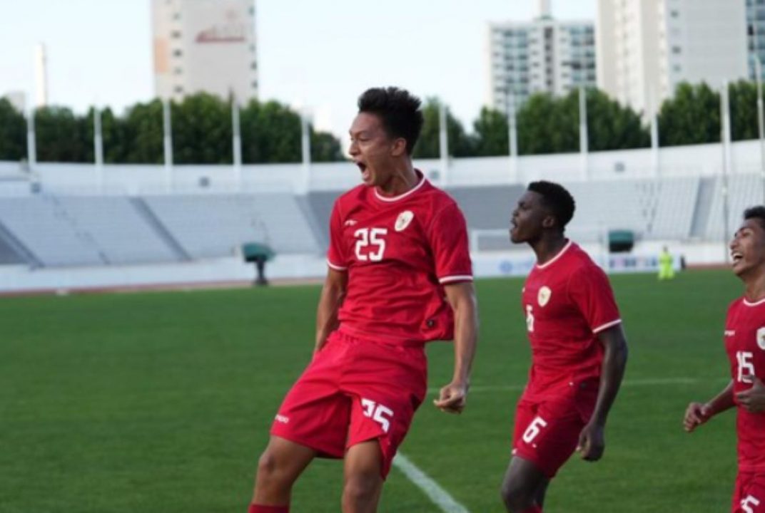 Timnas Indonesia U20 Usai Membobol Gawang Argentina