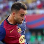Aksi Eric Garcia di laga kontra Real Valladolid