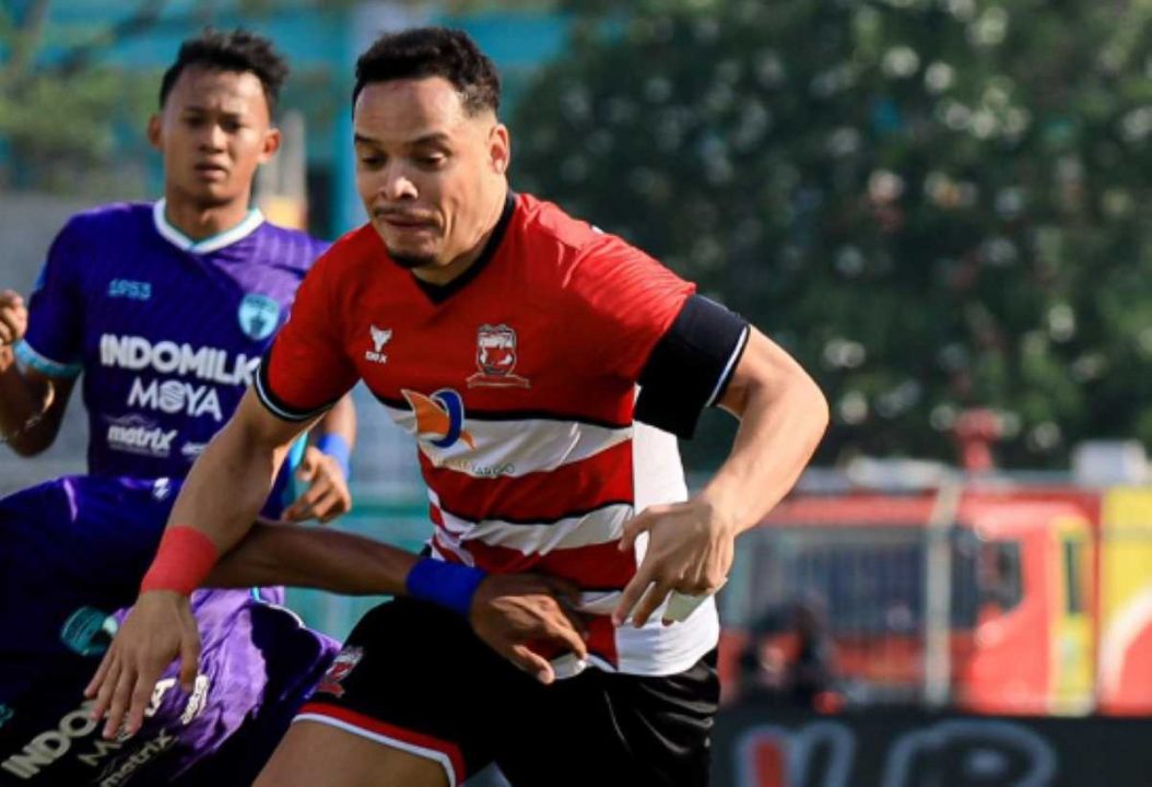 Aksi Lulinha saat Madura United dikalahkan Persita Tangerang