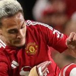 Antony di laga Manchester United melawan Liverpool